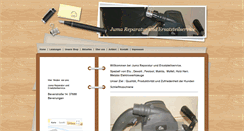 Desktop Screenshot of juma-reparatur-und-ersatzteilservice.de