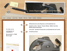 Tablet Screenshot of juma-reparatur-und-ersatzteilservice.de